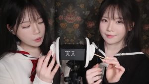 两位学姐的采耳耳疗触发音3|nara